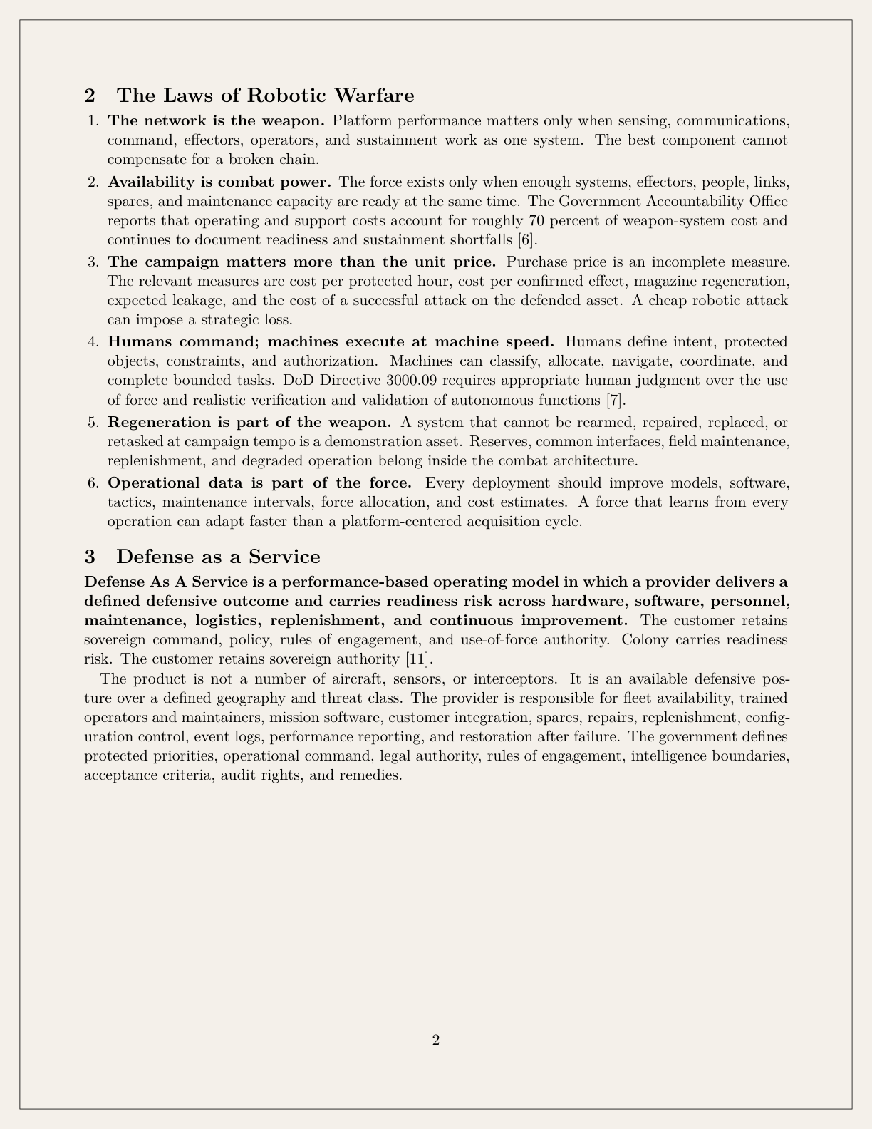 Robotic Warfare and Defense As A Service, page 2 of 4