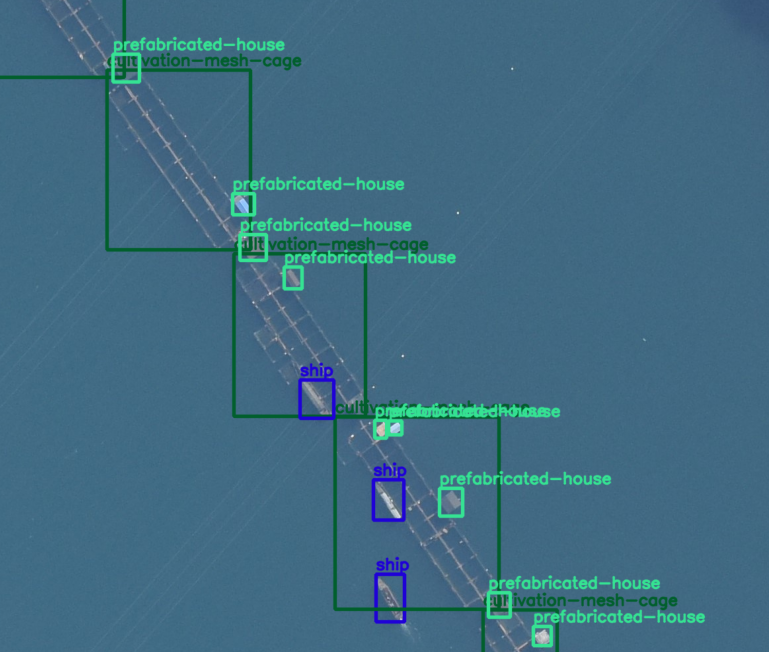 Maritime object detection at scale